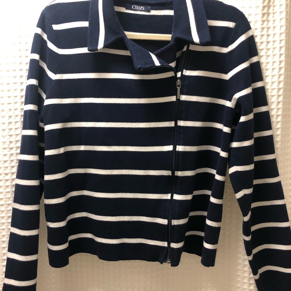Asymmetrical striped jacket - Picture 5 of 5